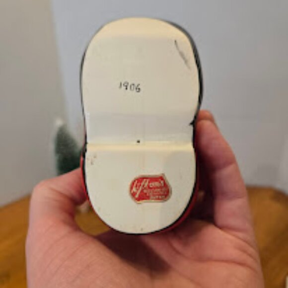 Rare Vintage Lefton Angel in Santa Boot Candleholder 1906 Japan Christmas Figure - Picture 4 of 7